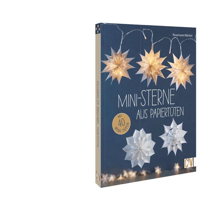 Mini-Sterne aus Papiertüten