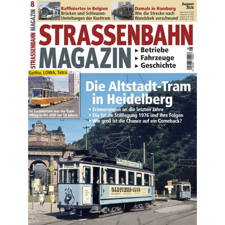 Straßenbahn Magazin 8/2026
