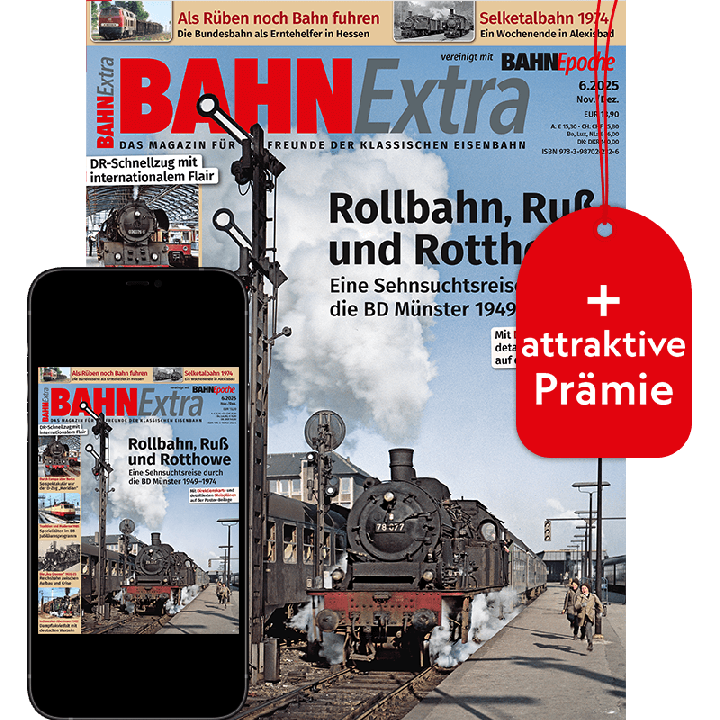 Bahn Extra Testabo „Plus“ mit Geschenk für Sie