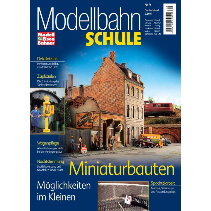 Modellbahnschule 9 - Miniaturbauten - digital