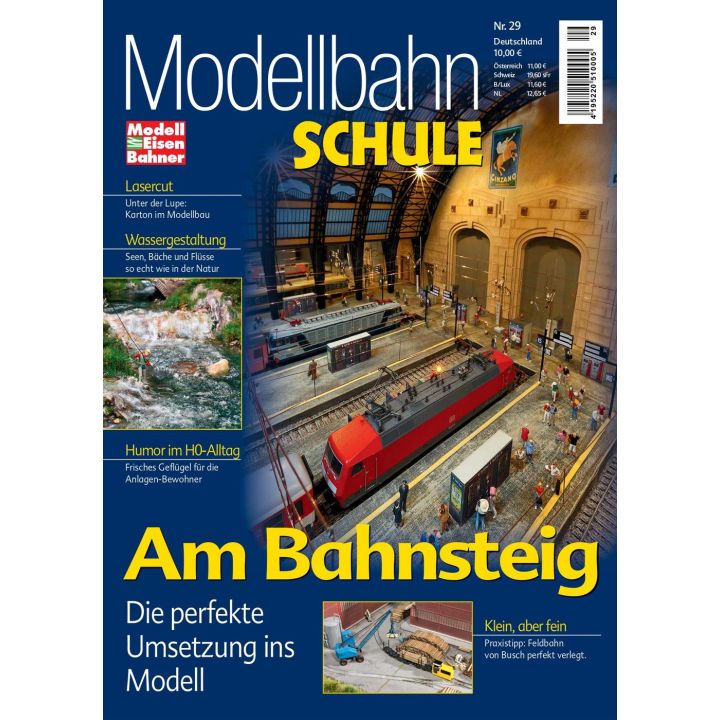 Modellbahn Schule 29 - Am Bahnsteig - digital