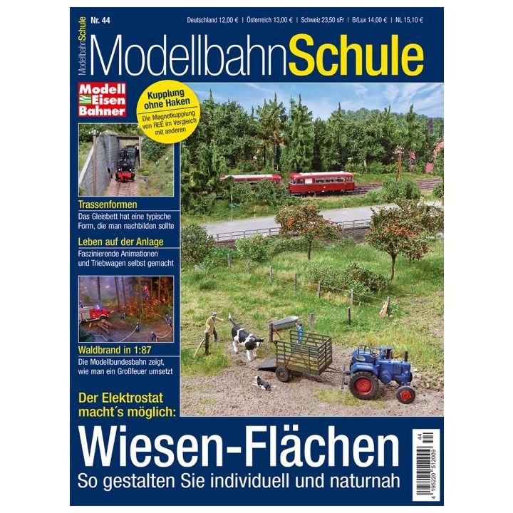 Modellbahn Schule 44 - Wiesen-Fl&auml;chen - digital