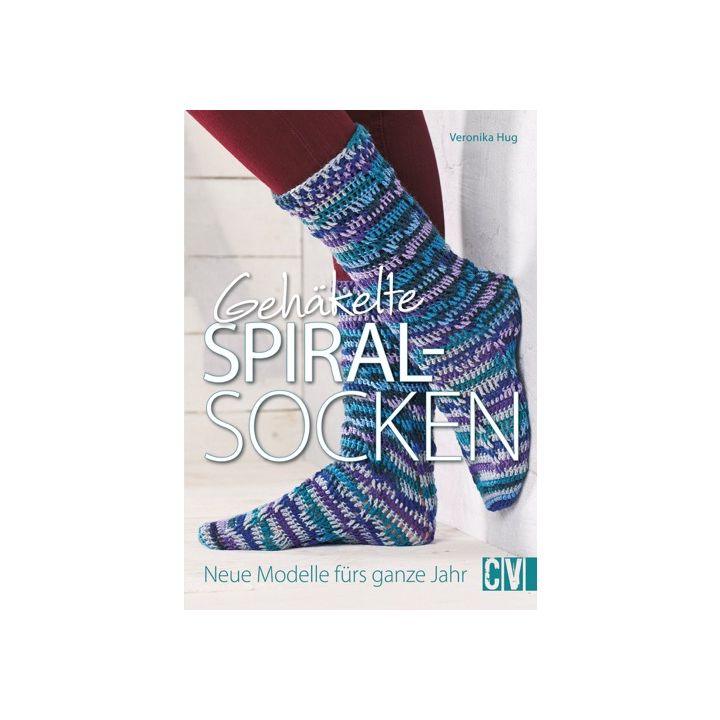 Gehäkelte Spiralsocken