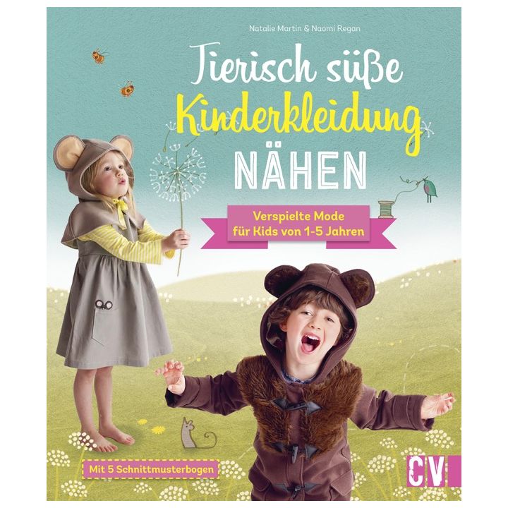 Tierisch s&uuml;&szlig;e Kinderkleidung n&auml;hen