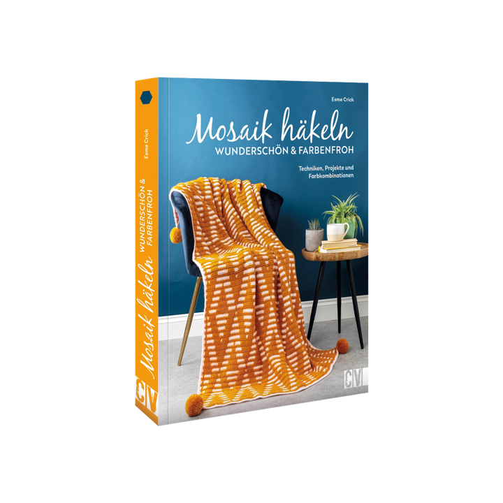 Mosaik häkeln – wunderschön und farbenfroh