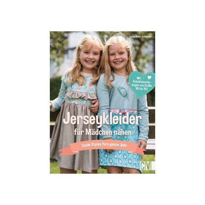 Jerseykleider für Mädchen nähen