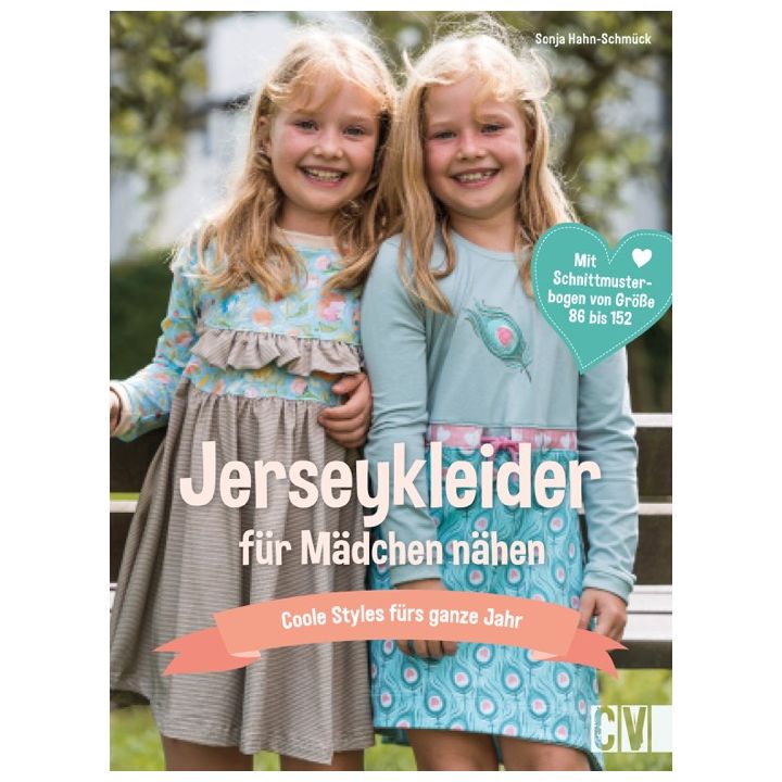 Jerseykleider für Mädchen nähen