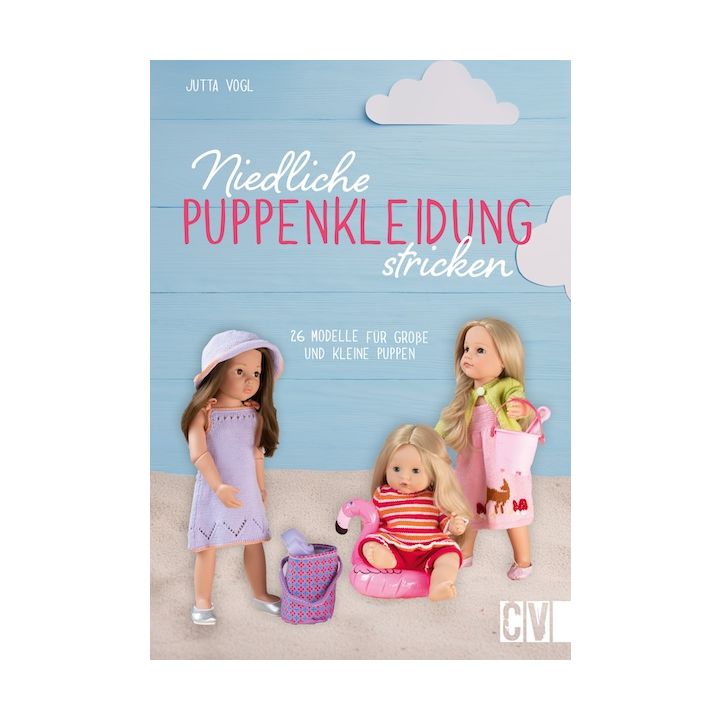 NIEDLICHE PUPPENKLEIDUNG STRICKEN