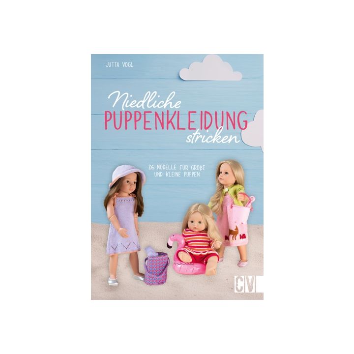 NIEDLICHE PUPPENKLEIDUNG STRICKEN
