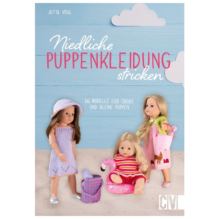 NIEDLICHE PUPPENKLEIDUNG STRICKEN