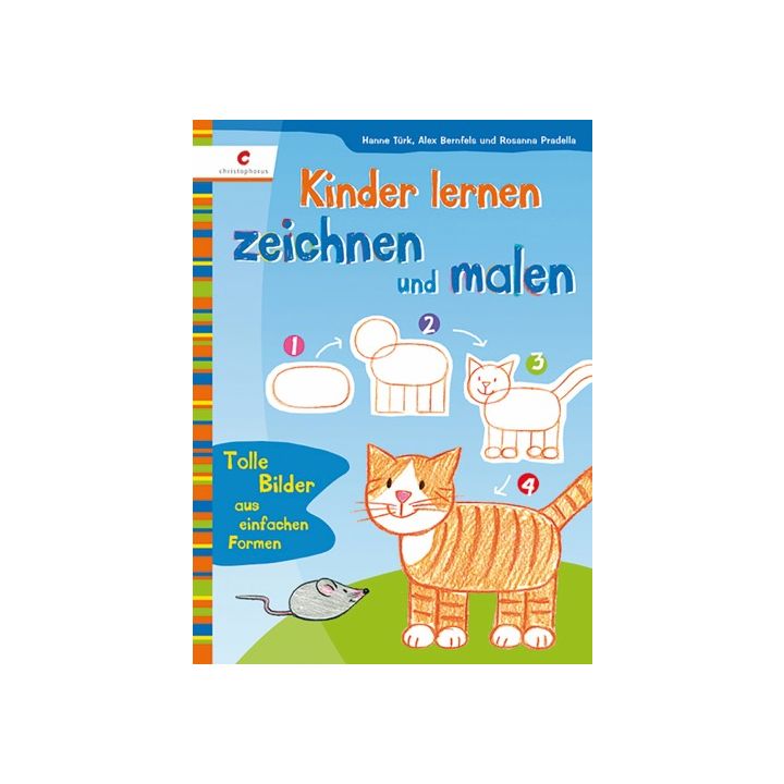 Kinder lernen zeichnen und malen