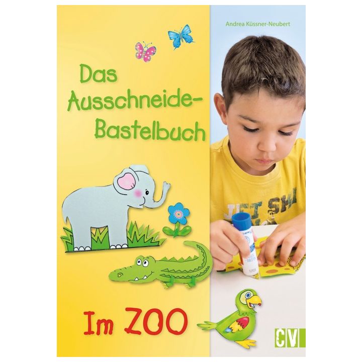 Das Ausschneide-Bastelbuch - Im Zoo