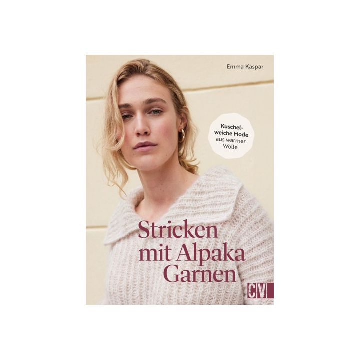 Stricken mit Alpaka-Garnen