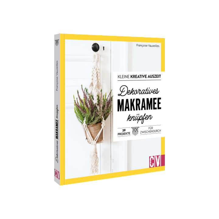 Kleine kreative Auszeit: Dekoratives Makramee knüpfen