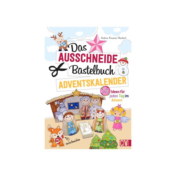 Das Ausschneide-Bastelbuch Adventskalender