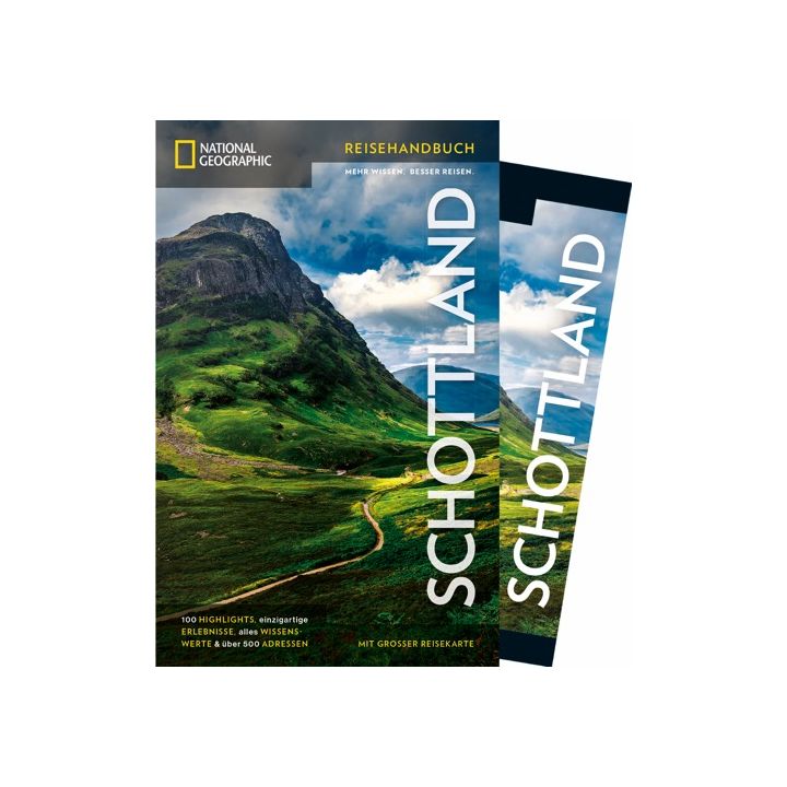 NATIONAL GEOGRAPHIC Reisehandbuch Schottland mit Maxi-Faltkarte