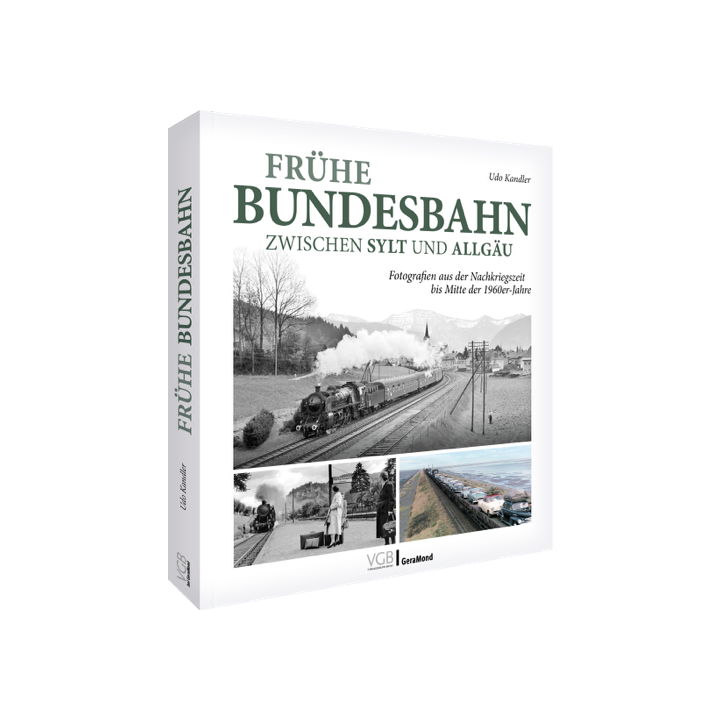 Frühe Bundesbahn zwischen Sylt und Allgäu