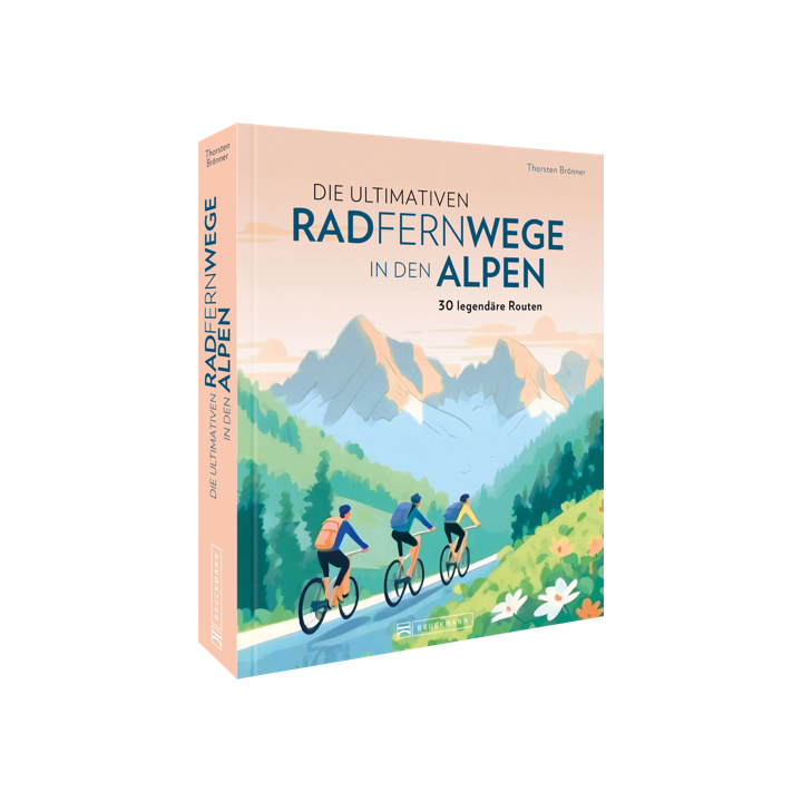 Die ultimativen Radfernwege in den Alpen