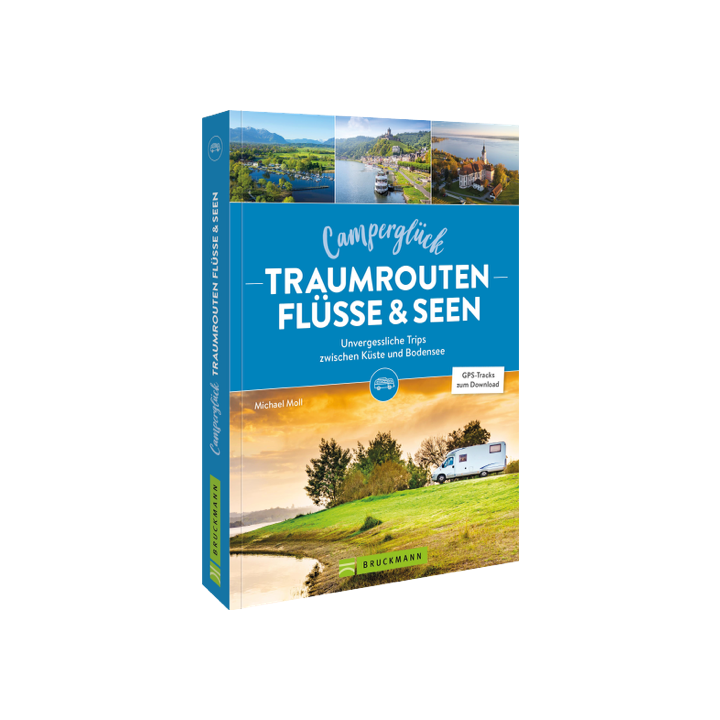 GPS-Download zum Titel Camperglück Traumrouten Flüssen und Seen