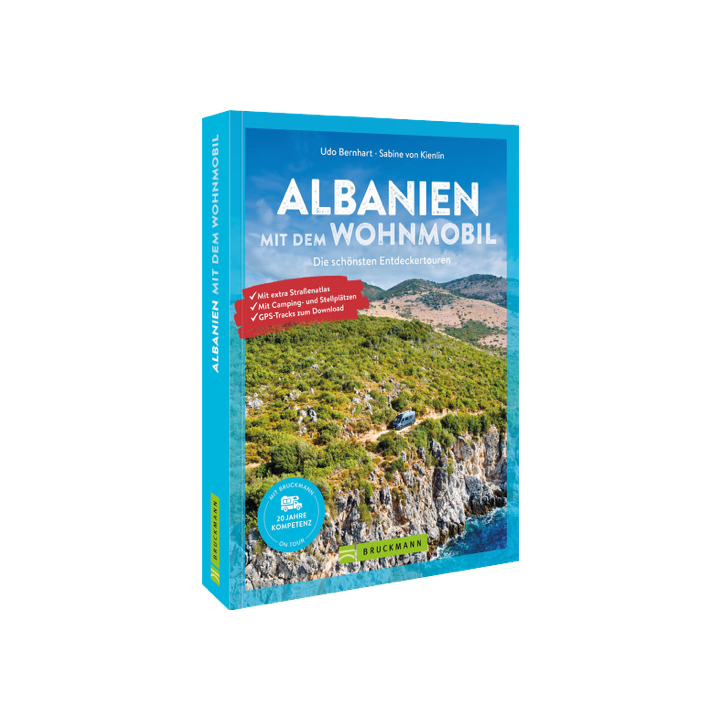 GPS-DOWNLOAD ZUM TITEL Albanien mit dem Wohnmobil