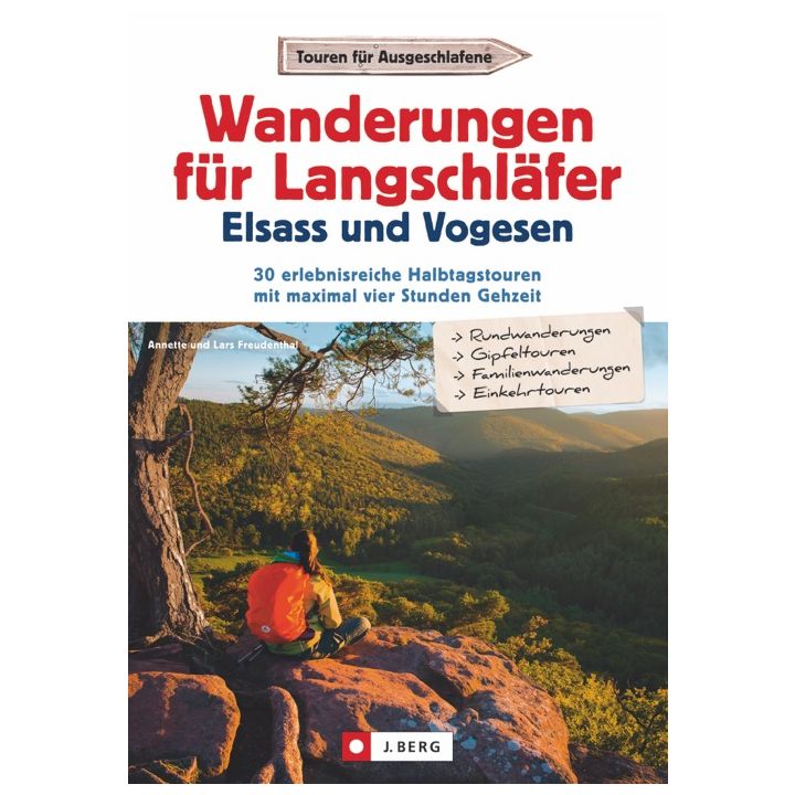 GPS-Download zum Titel Wanderungen für Langschläfer Elsass und Vogesen