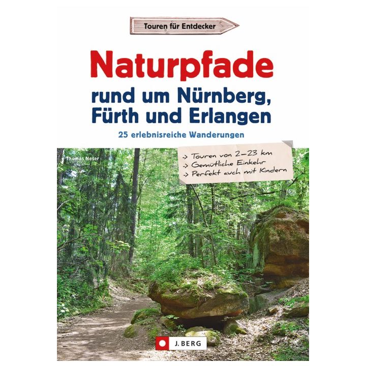 GPS-Download zum Titel Naturpfade rund um N&uuml;rnberg, F&uuml;rth und Erlangen