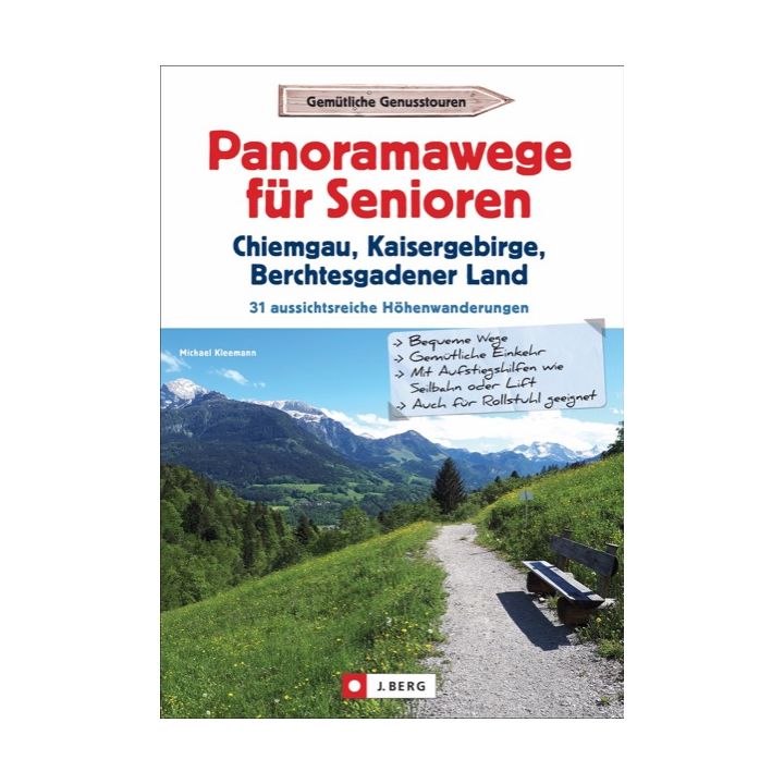 GPS-Download zum Titel Panoramawege f&uuml;r Senioren Chiemgau, Kaisergebirge und Berchtesgadener Land