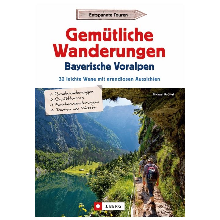 GPS-Download zum Titel Gemütliche Wanderungen in den Bayerische Voralpen