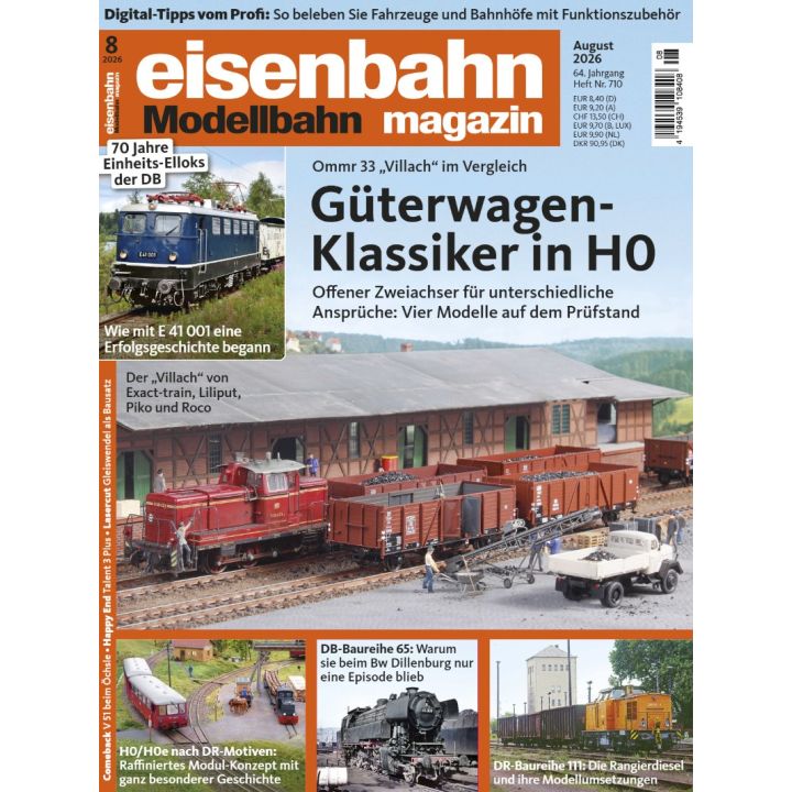 Eisenbahn Magazin 8/2026