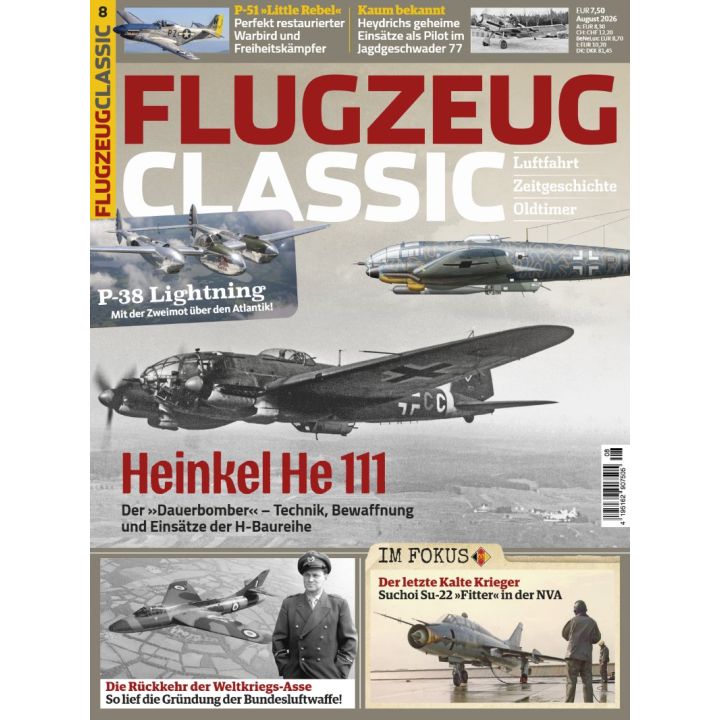 Flugzeug Classic 8/2026