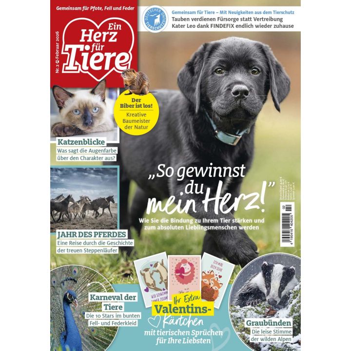 Ein Herz f&uuml;r Tiere 2/2026