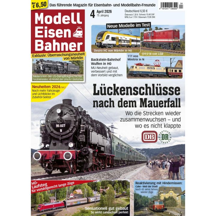 Modelleisenbahner 4/2026