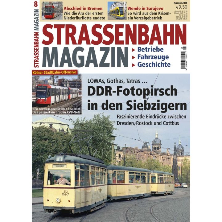 Straßenbahn Magazin 8/2025