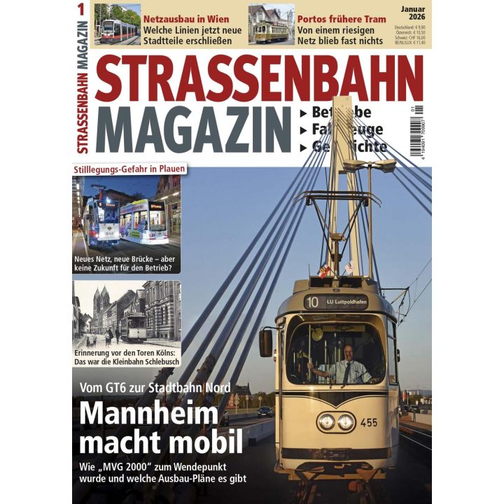 Straßenbahn Magazin 1/2026