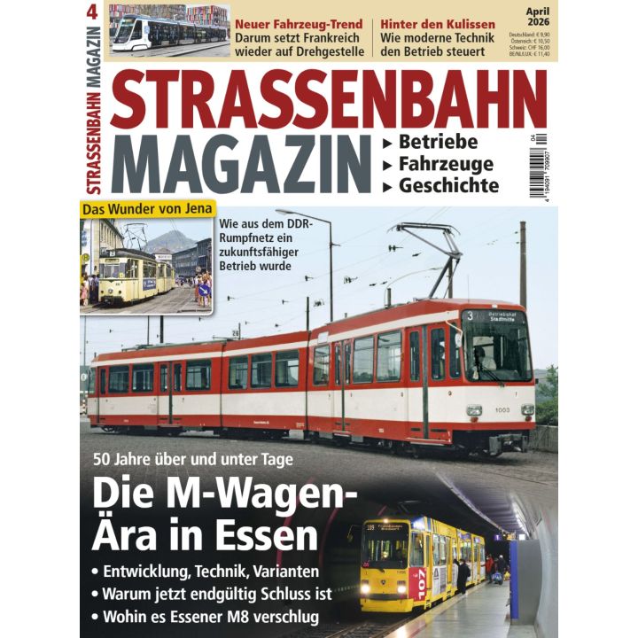 Stra&szlig;enbahn Magazin 4/2026