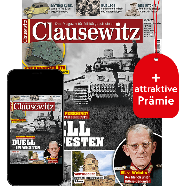 Clausewitz Testabo &bdquo;Plus&ldquo; mit Geschenk f&uuml;r Sie