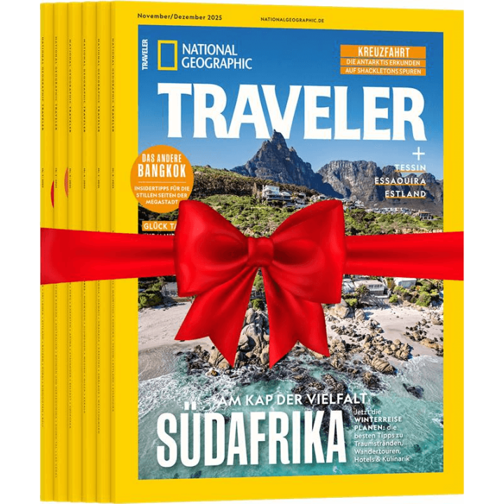 NATIONAL GEOGRAPHIC TRAVELER zum Verschenken