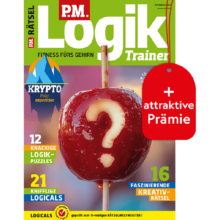 P.M. Logik Trainer Testabo mit Geschenk f&uuml;r Sie