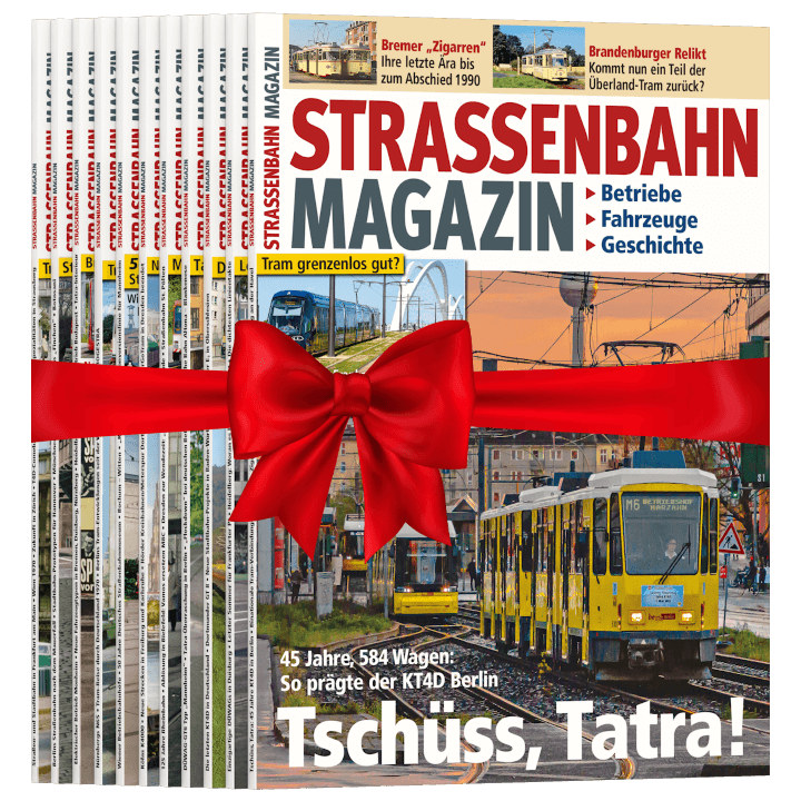 Stra&szlig;enbahn Magazin zum Verschenken