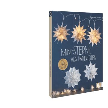 Mini-Sterne aus Papiertüten