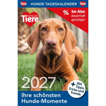 Hunde Tageskalender 2027 Sparabo