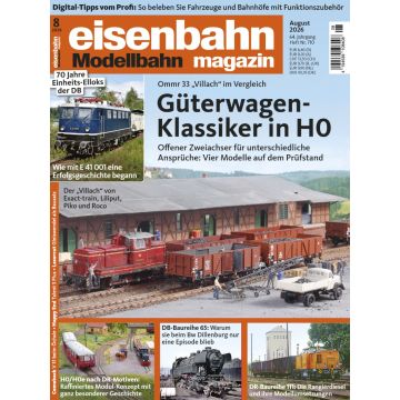 Eisenbahn Magazin 8/2026