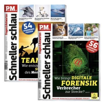 P.M. Schneller Schlau-Bestseller „Teamwork“ & „Digitale Forensik“