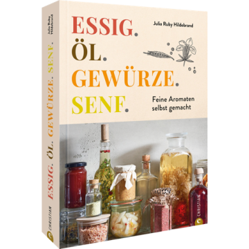 Essig. Öl. Gewürze. Senf.