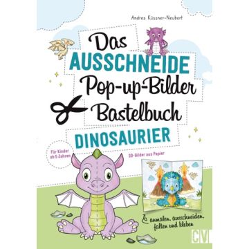 Das Ausschneide-Pop-up-Bilder-Bastelbuch. Dinosaurier