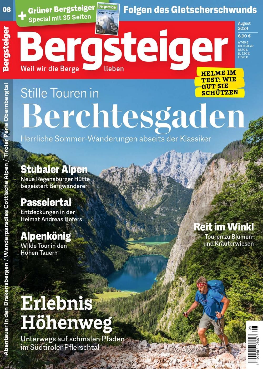 Bergsteiger Abo: Jetzt das Bergsteiger Magazin abonnieren